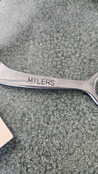 5" Myler Flat Shank With Low Port Comfort Snaffle