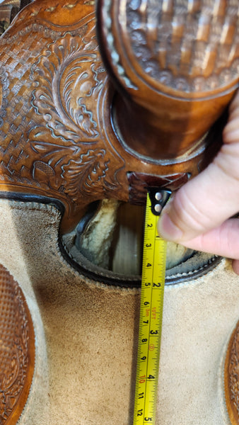 16" Blue Ribbon Western Equitation Show Saddle