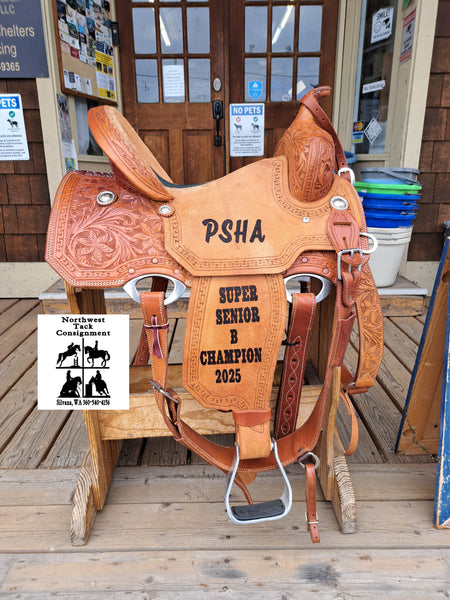 15" Sheridan Barrel Racing Saddle