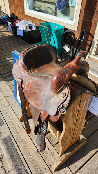14" Three Forks Merrill Barrel Saddle