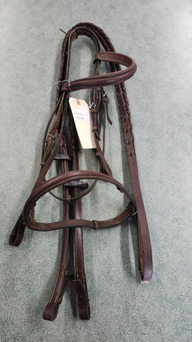 Jeffries Leather Hunt Bridle w/ Reins