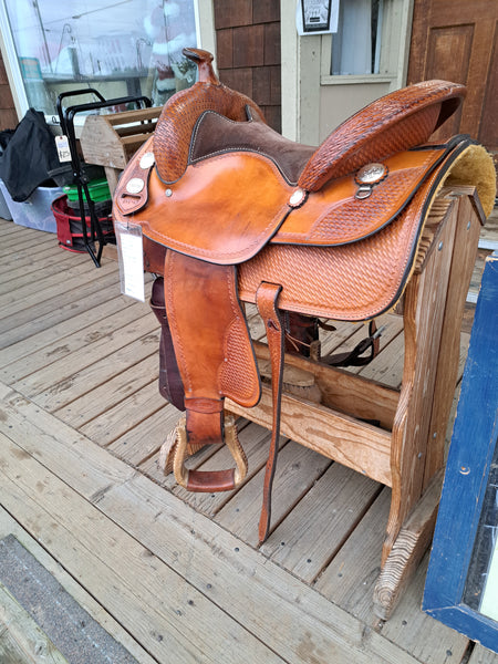 16" Crates Reining Saddle