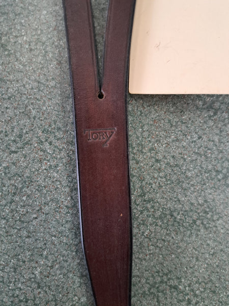 Tory Leather Rolled Crupper