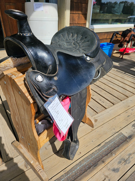 15" Big Horn Synthetic Roper Saddle