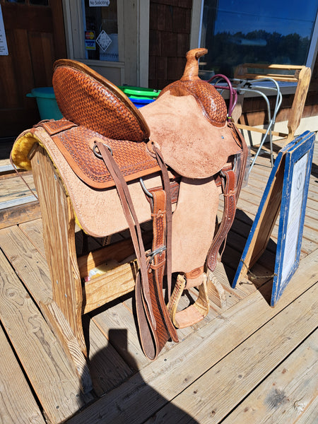 16"  Heart O Texas Ranch Saddle