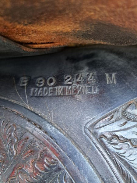 ON TRIAL 16"  Vintage Billy Royal Western Equitation Show Saddle