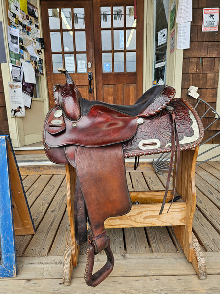 15" Crates Western Equitation Show Saddle