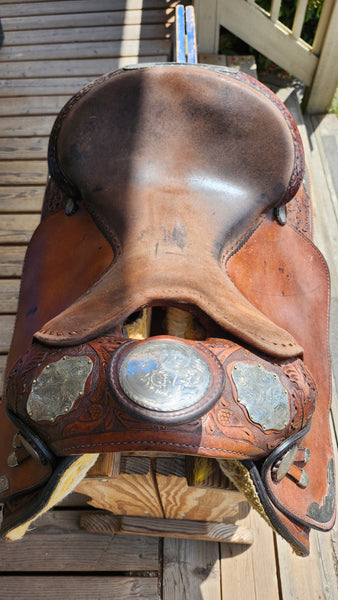 15.5" Hereford Tex-Tan Western Equitation Show Saddle
