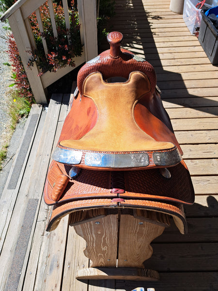 16" Crates Reining Saddle