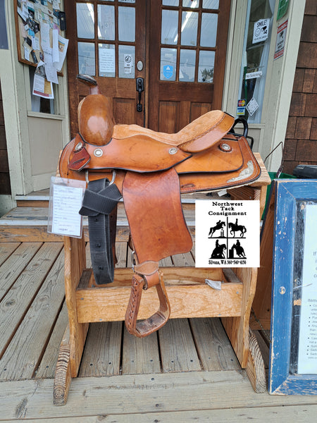 13" Youth Western Show Saddle