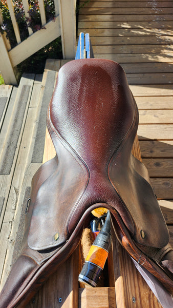 17" Pessoa Close Contact Jump Saddle