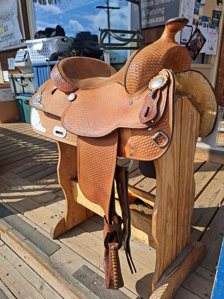 15.5" Crates Western Equitation Show Saddle