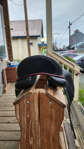 17.5" Greg Allen Custom Monoflap Dressage Saddle