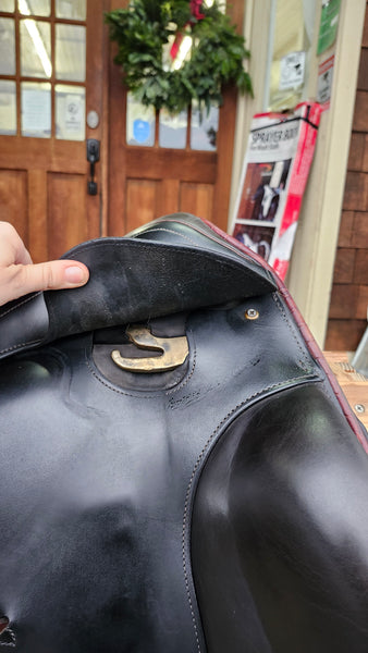 17.5" Greg Allen Custom Monoflap Dressage Saddle