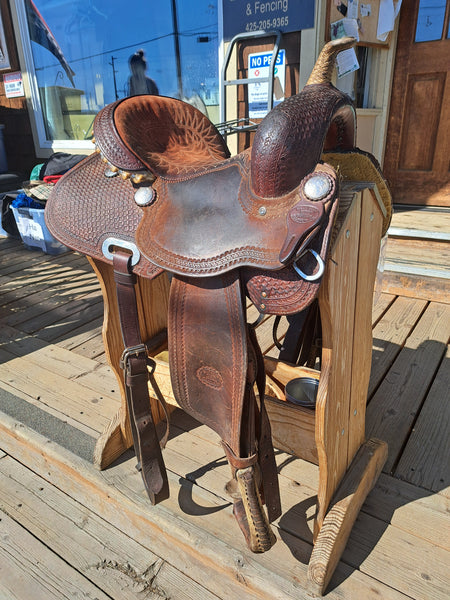 14" Billy Cook BW Barrel Racing Saddle