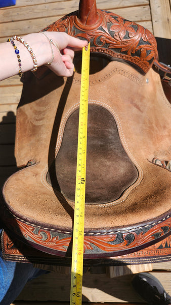 14.5" Corriente Custom Barrel Saddle