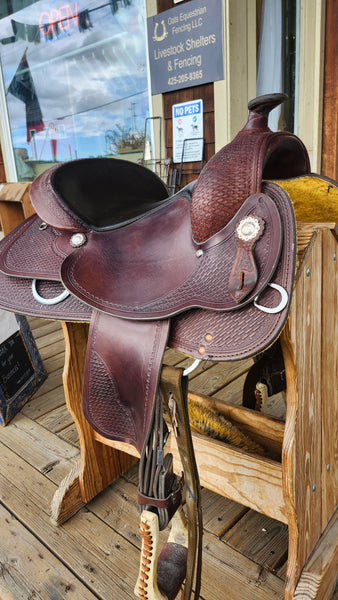 16" Crates Classic Reining Saddle