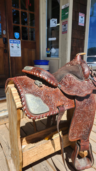 15" Billy Royal Western Equitation Show Saddle
