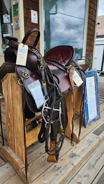 17.5" Tucker High Plains Western Trail Saddle