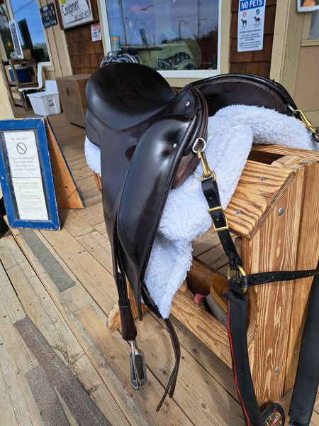 16.5" Ortho-flex Dressage Saddle Package