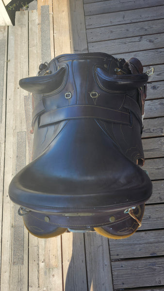 16.5" Syd Hill Suprema Bushmaster Elite Australian Saddle