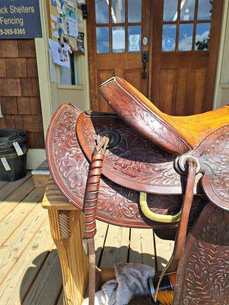 14" Vintage Hercules Olsen Western Saddle