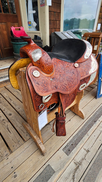 14.5" Showman Western Equitation Show Saddle
