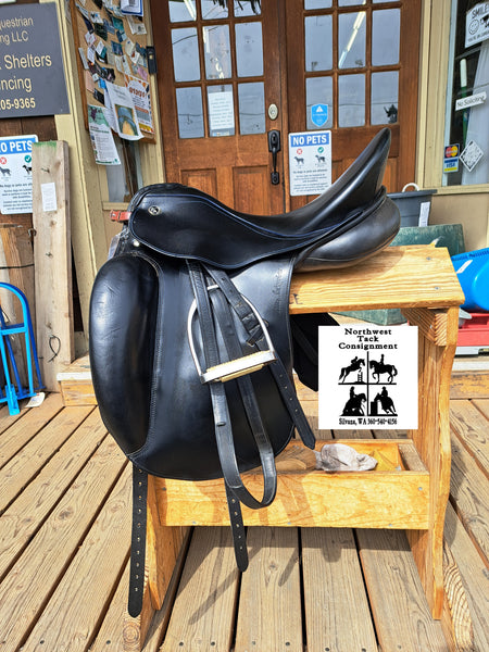 17.5" Kieffer Wall-Street Dressage Saddle