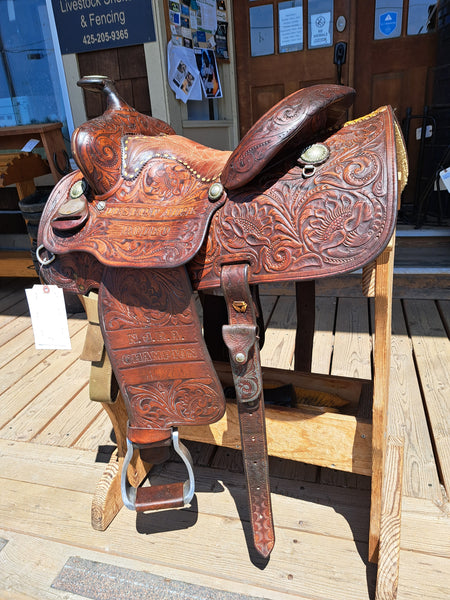14" Horseman's Supply Martha Josey Barrel Saddle