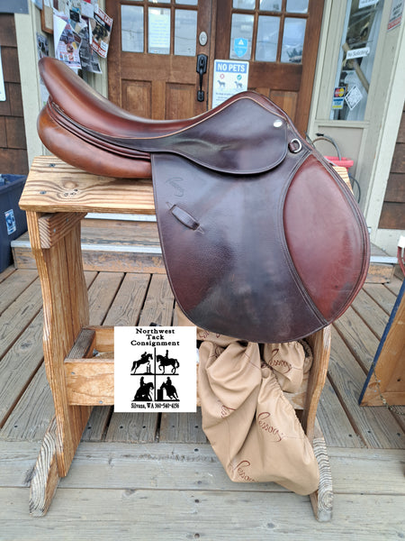 17.5" Pessoa Rodrigo GenX Jumping Saddle