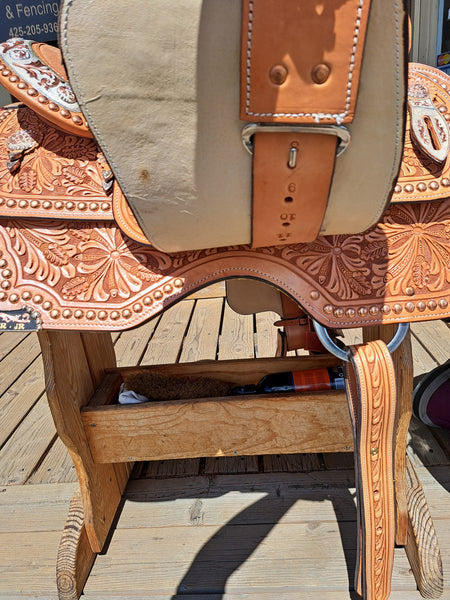 16" Dale Chavez Western Equitation Show Saddle
