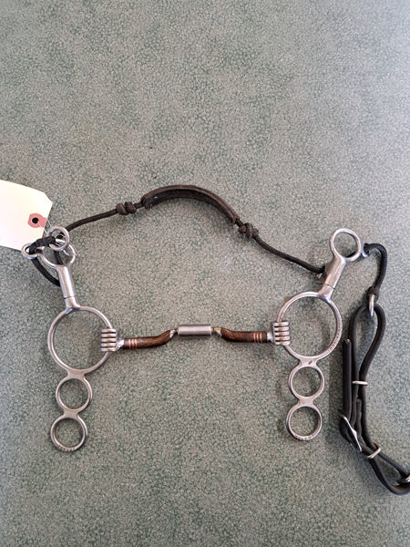 5" Myler 3 Ring Combo Comfort Snaffle Bit