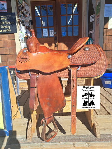 16" Cowhorse Equipment Cowhorse Saddle