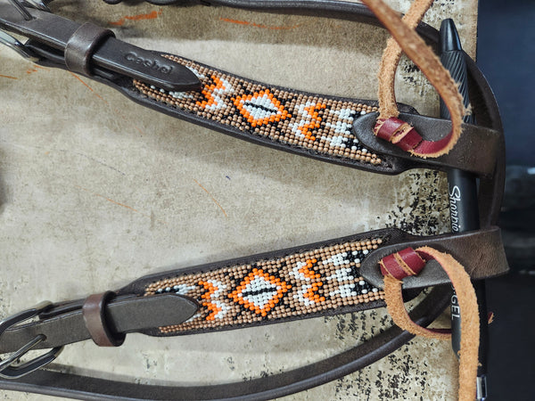 Cashel beaded Western tack set