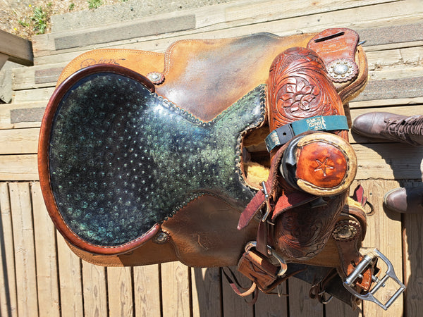 15" Stray Star Custom Roping Saddle Package