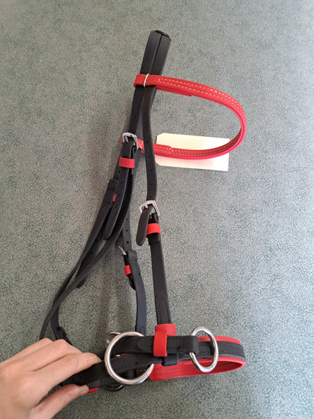 Dr Cook Biothane Bitless Bridle - COB