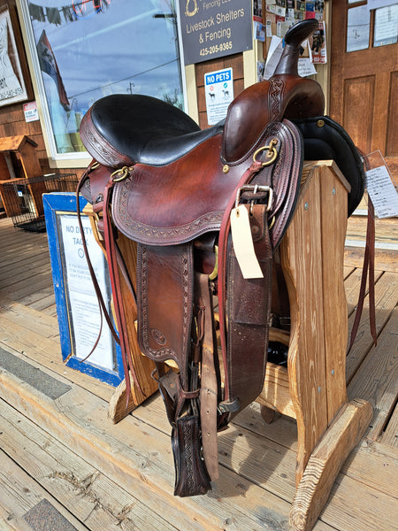 17" Big Horn Voyager Trail Saddle