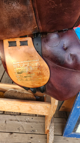 ON TRIAL 17" Stubben Camelot Close Contact Jump Saddle