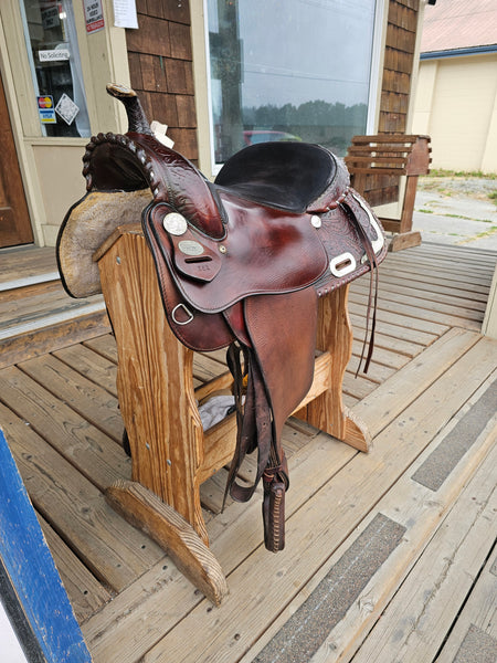 15" Crates Western Equitation Show Saddle