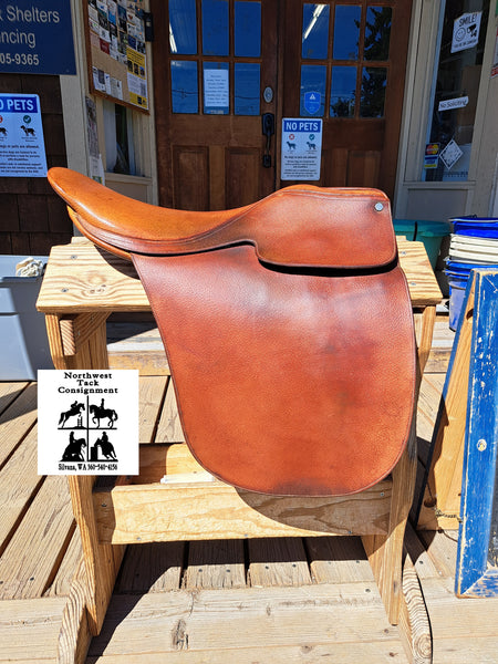 20.5" Blue Ribbon Cutback Saddleseat Saddle