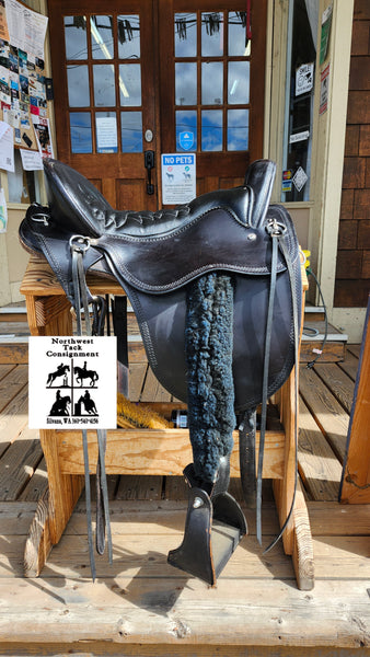 16.5" Tucker River Plantation Endurance Saddle