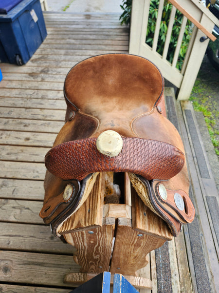 14" Crates Kim Landry Barrel Racing Saddle