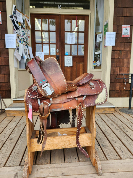 15.5" Vintage Action Company Show Saddle