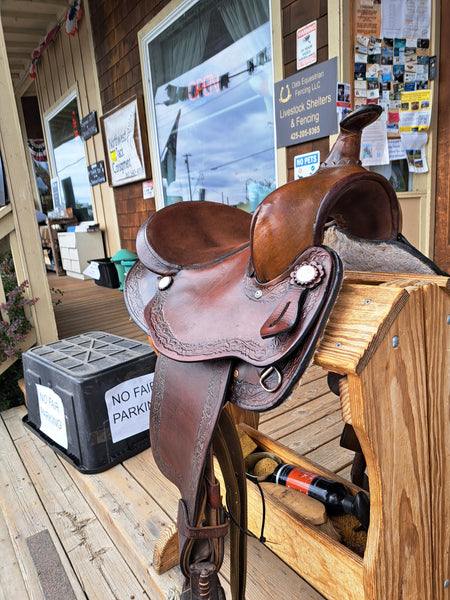 15" Simco Barrel Saddle