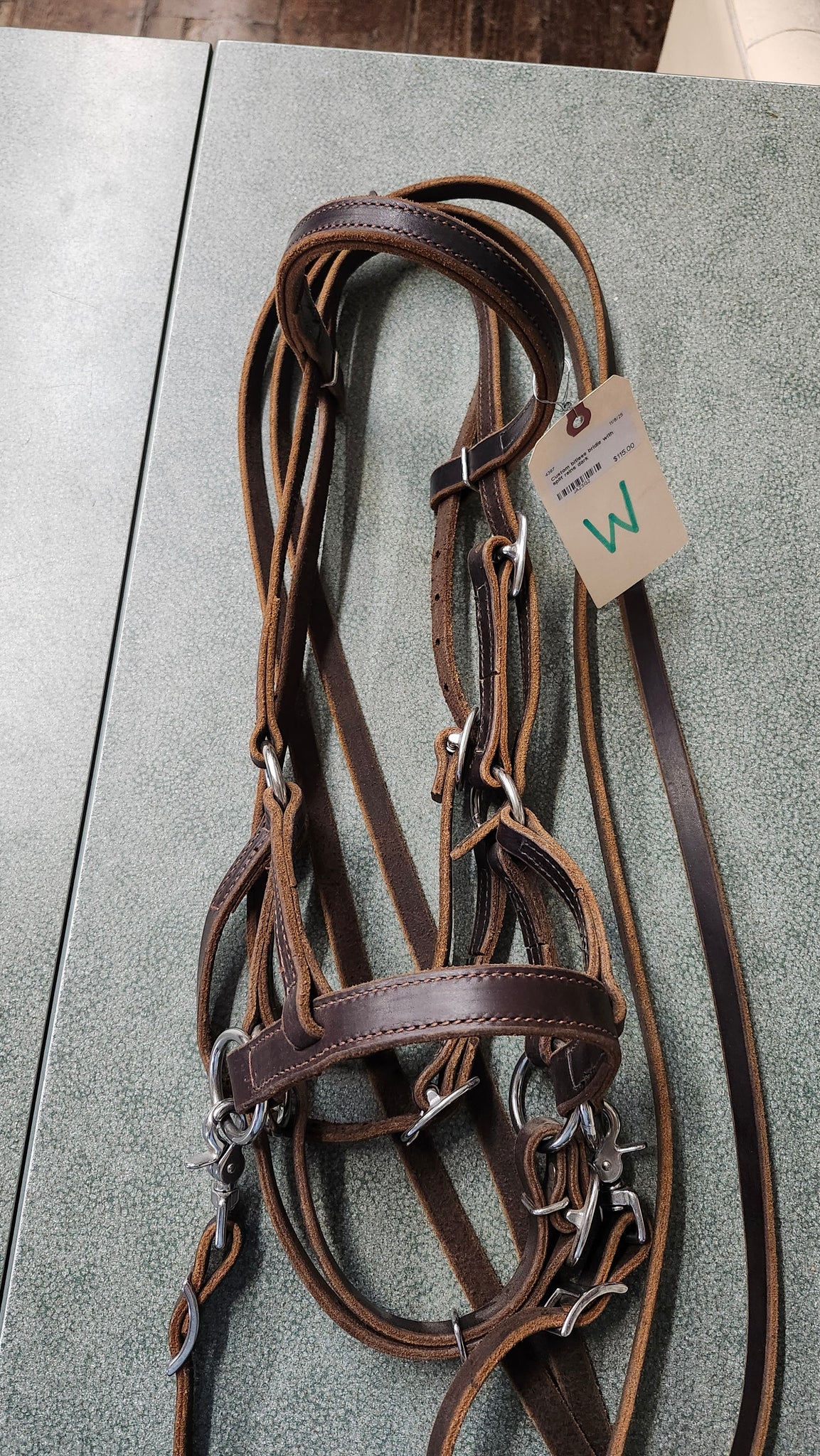 Custom Bitless Bridle with Split Reins