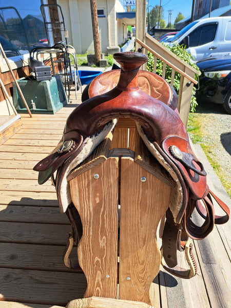 15.5" Simco Roping Saddle