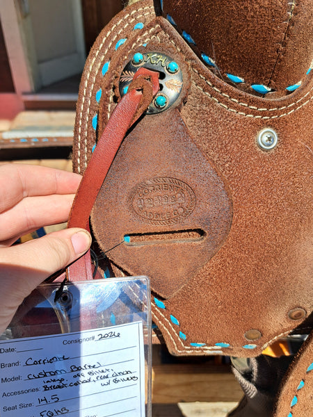 14.5" Corriente Custom Barrel Saddle