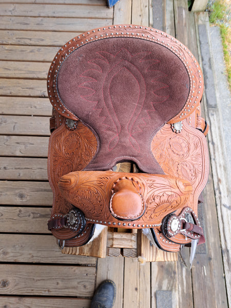 12" King Series Youth Braden Trail Saddle