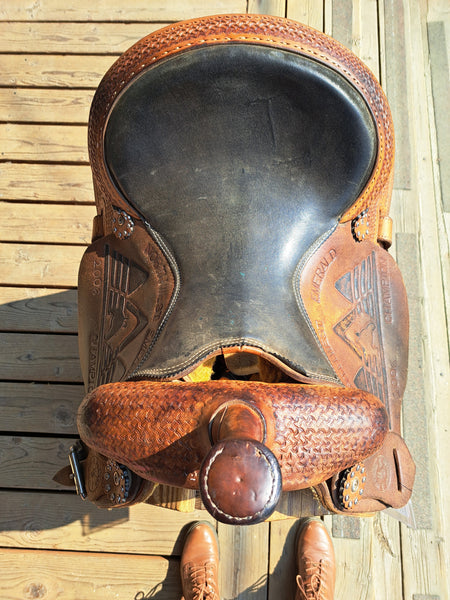 14" Western Saddelry Barrel Saddle
