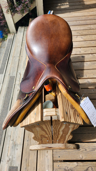 16.5" Collegiate Art All Purpose English Saddle